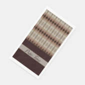 Moderne print met grijs servet (Hoek)