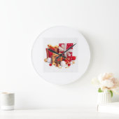 Moderne Print Wall Clock - Perfect voor elke kamer Grote Klok (Huis)