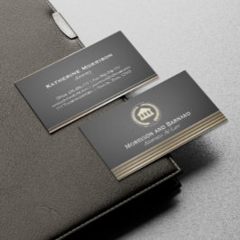 Moderne procureur van de procureur-generaal Gold C Visitekaartje