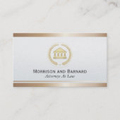 Moderne procureur van de procureur-generaal Gold C Visitekaartje (Voorkant)