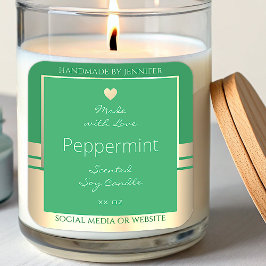 Moderne Product Verpakking Etiketten Groen en Goud