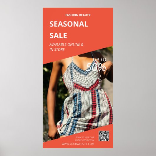 Moderne productfoto in winkelzaken zakelijke marke poster (Voorkant)