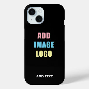 Moderne Professional Company Business Logo Black iPhone 15 Case