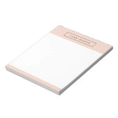 Moderne professional notitieblok (Linkerzijde)