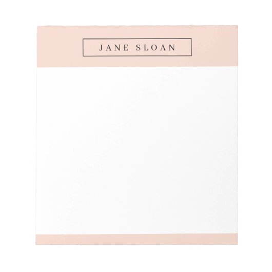 Moderne professional notitieblok (Voorkant)