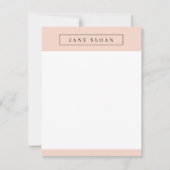 Moderne professional notitiekaartje (Voorkant)