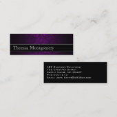 Moderne Professional Premium Slim-Visitekaartjes Mini Visitekaartje (Voorkant / Achterkant)