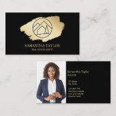 Moderne Professional Real Estate Mountain Realty B Visitekaartje (Voorkant / Achterkant)