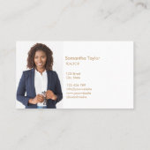 Moderne Professional Real Estate Mountain Realty B Visitekaartje (Achterkant)