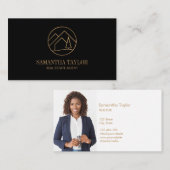 Moderne Professional Real Estate Mountain Realty B Visitekaartje (Voorkant / Achterkant)