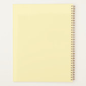 Moderne  Professional Vanilla Planner (Achterkant)