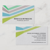 Moderne professional visitekaartje (Voorkant / Achterkant)