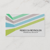 Moderne professional visitekaartje (Voorkant)