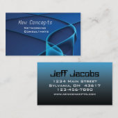 Moderne professional visitekaartje (Voorkant / Achterkant)