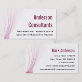 Moderne professional visitekaartje (Voorkant / Achterkant)