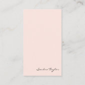 Moderne professional voegt uw Logo onroerend goed  Visitekaartje (Achterkant)