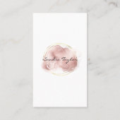 Moderne professional voegt uw Logo Real Estate Bus Visitekaartje (Achterkant)