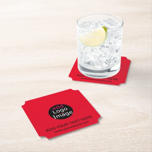 Moderne Professionele aangepaste kantoorcamera roo Kartonnen Onderzetters (Insitu)