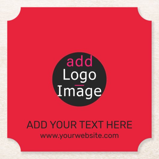 Moderne Professionele aangepaste kantoorcamera roo Kartonnen Onderzetters (Voorkant)