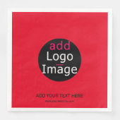 Moderne Professionele aangepaste kantoorcamera roo Servet (Voorkant)