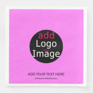 Moderne Professionele aangepaste kantoorroze Servet