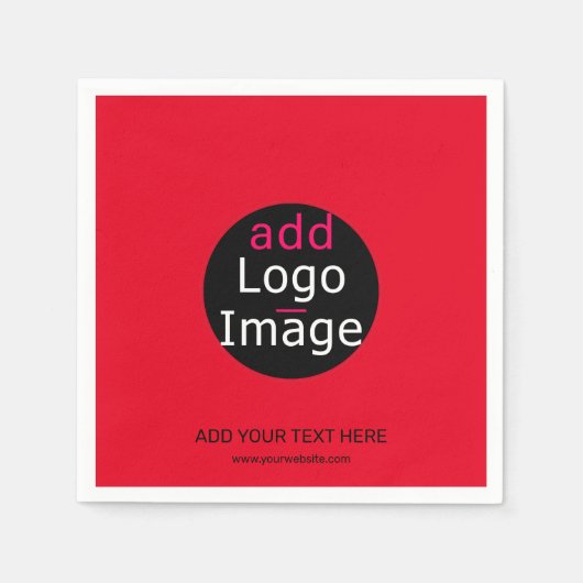 Moderne Professionele Aangepaste Zakelijke Chic Ro Servet (Voorkant)