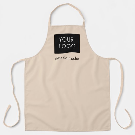 Moderne professionele aangepaste zakelijke Logo Be Schort (Voorkant)