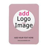 Moderne professionele, aanpasbare, stoffige roos t magneet (Verticaal)