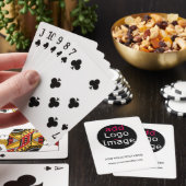 Moderne professionele aanpasbare zakelijke pokerkaarten (Insitu)