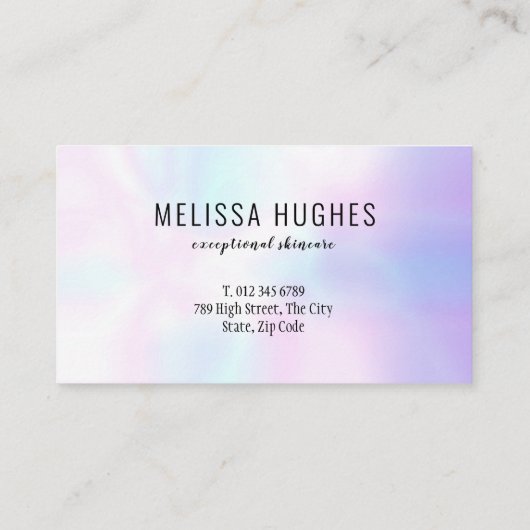 Moderne Professionele Afspraak Herinneringskaart Afsprakenkaartje (Achterkant)