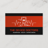 Moderne professionele apparaatreparatie visitekaartje (Voorkant)