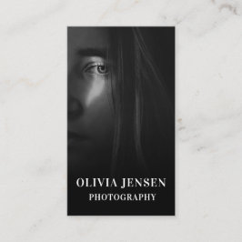 Moderne professionele bedrijfsfotografie visitekaartje
