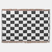 Moderne Professionele BedrijfsLogo Promo Deken (Voorkant)