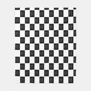 Moderne Professionele BedrijfsLogo Promo Fleece Deken