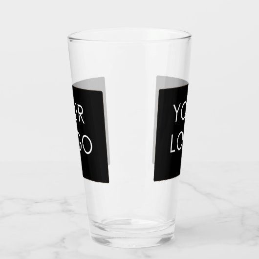 Moderne Professionele BedrijfsLogo Promo Glas (Links)