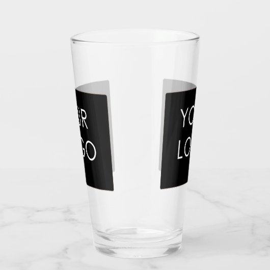 Moderne Professionele BedrijfsLogo Promo Glas (Rechts)