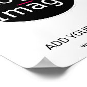 Moderne professionele bedrijven poster (Hoek)