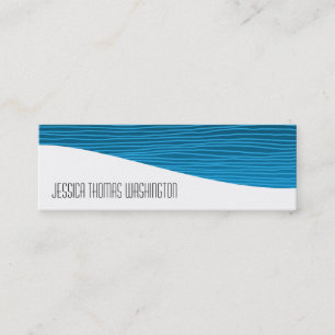 Moderne professionele blauwe Visitekaartjes