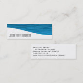 Moderne professionele blauwe Visitekaartjes (Voorkant / Achterkant)