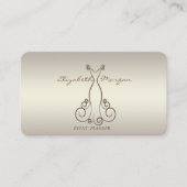 Moderne professionele charmant lichtgewicht, dress visitekaartje (Voorkant)