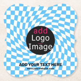 Moderne professionele checklist voor zakelijke geb kartonnen onderzetters