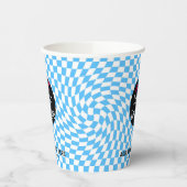 Moderne professionele checklist voor zakelijke geb papieren bekers (Links)