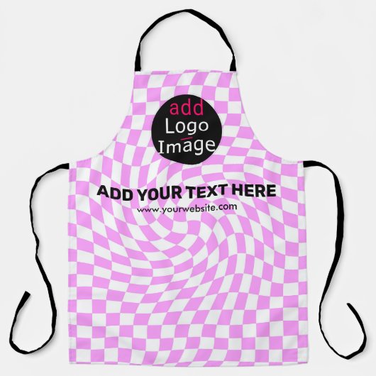 Moderne professionele checklist voor zakelijke geb schort (Voorkant)