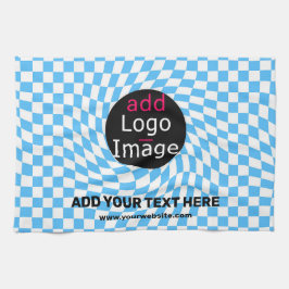 Moderne professionele checklist voor zakelijke geb theedoek