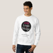 Moderne professionele chique branding trui (Voorkant volledig)