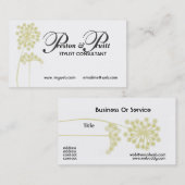 Moderne professionele consultant voor Afbeeldingen Visitekaartje (Voorkant / Achterkant)