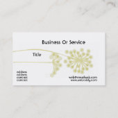 Moderne professionele consultant voor Afbeeldingen Visitekaartje (Achterkant)