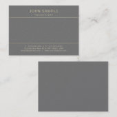 Moderne professionele creatieve luxe parel afwerki visitekaartje (Voorkant / Achterkant)