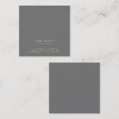 Moderne professionele creatieve parel afwerking lu vierkante visitekaartje (Voorkant / Achterkant)