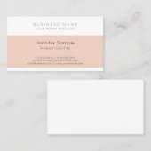 Moderne professionele Creative Simple Design Luxur Visitekaartje (Voorkant / Achterkant)